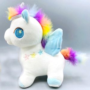 Rainbow Wing Horse Doll Stuff Toy