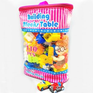 Happy Family Expand And Imagination Building Blocks With Zipper Bag