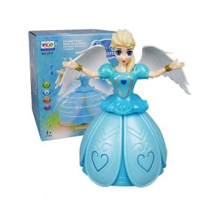 PRETTY ROTATING FROZEN DOLL