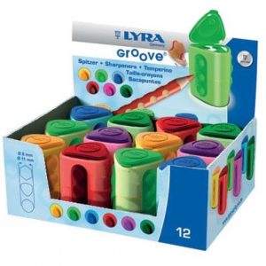 Lyra Groove Twin Hole Sharpener