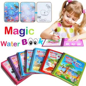 Magic Water Drawing Coloring Book for age 3+